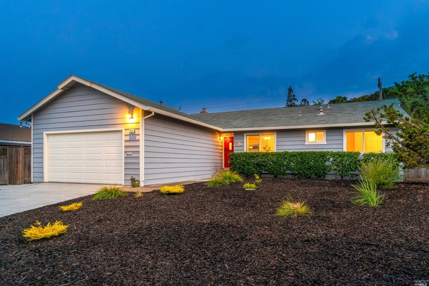2495 Center Road Novato, CA 94947 - Photo 1 of 1 a house view with a backyard space