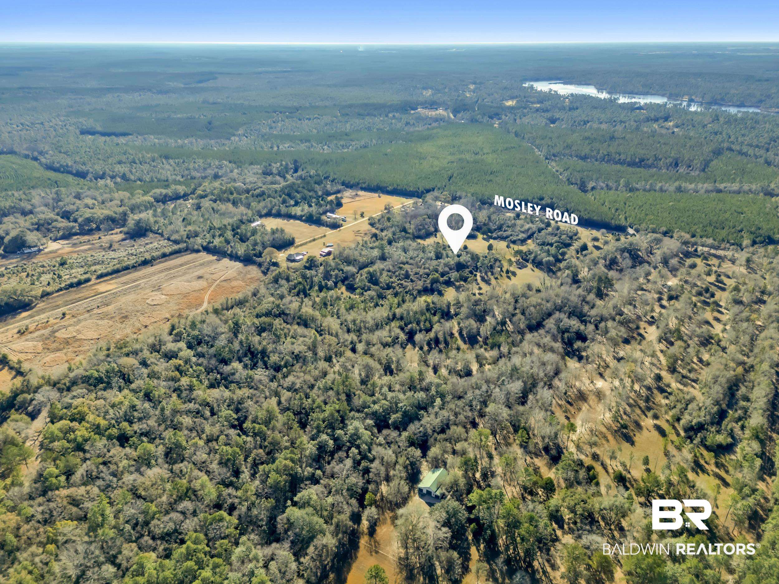 16691 Mosley Road Stapleton, AL 36578 - Photo 23 of 32 View of property location featuring a forest