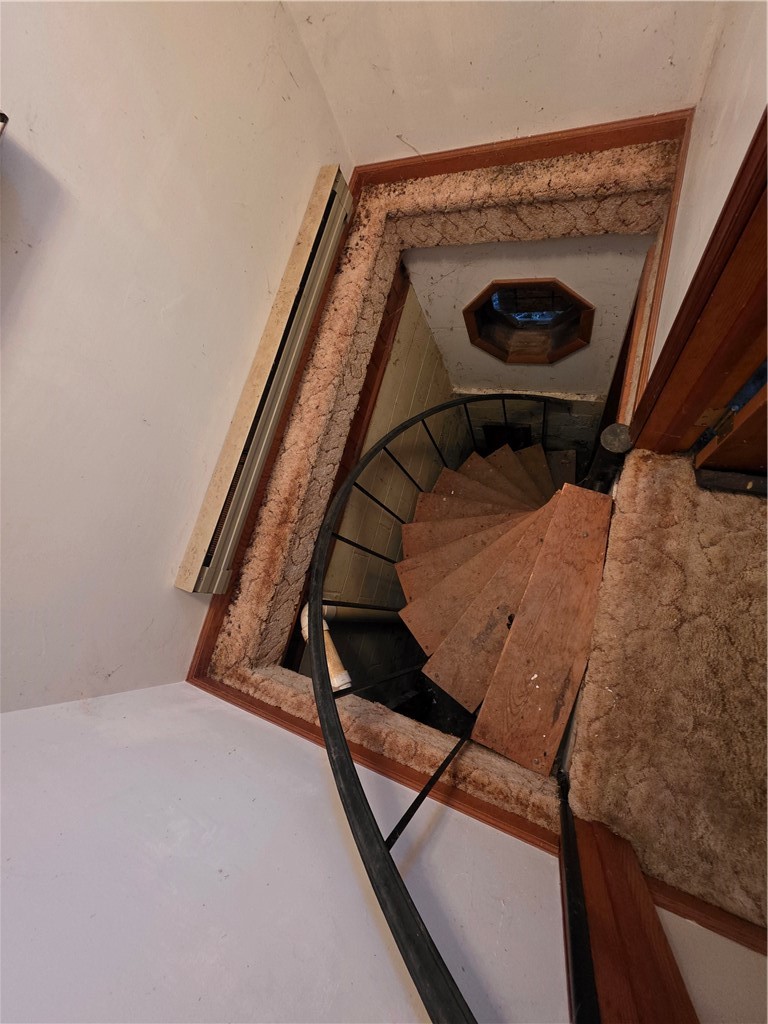 846 Butternut Road Unadilla, NY 13849 - Photo 39 of 48 spiral staircase to basement
