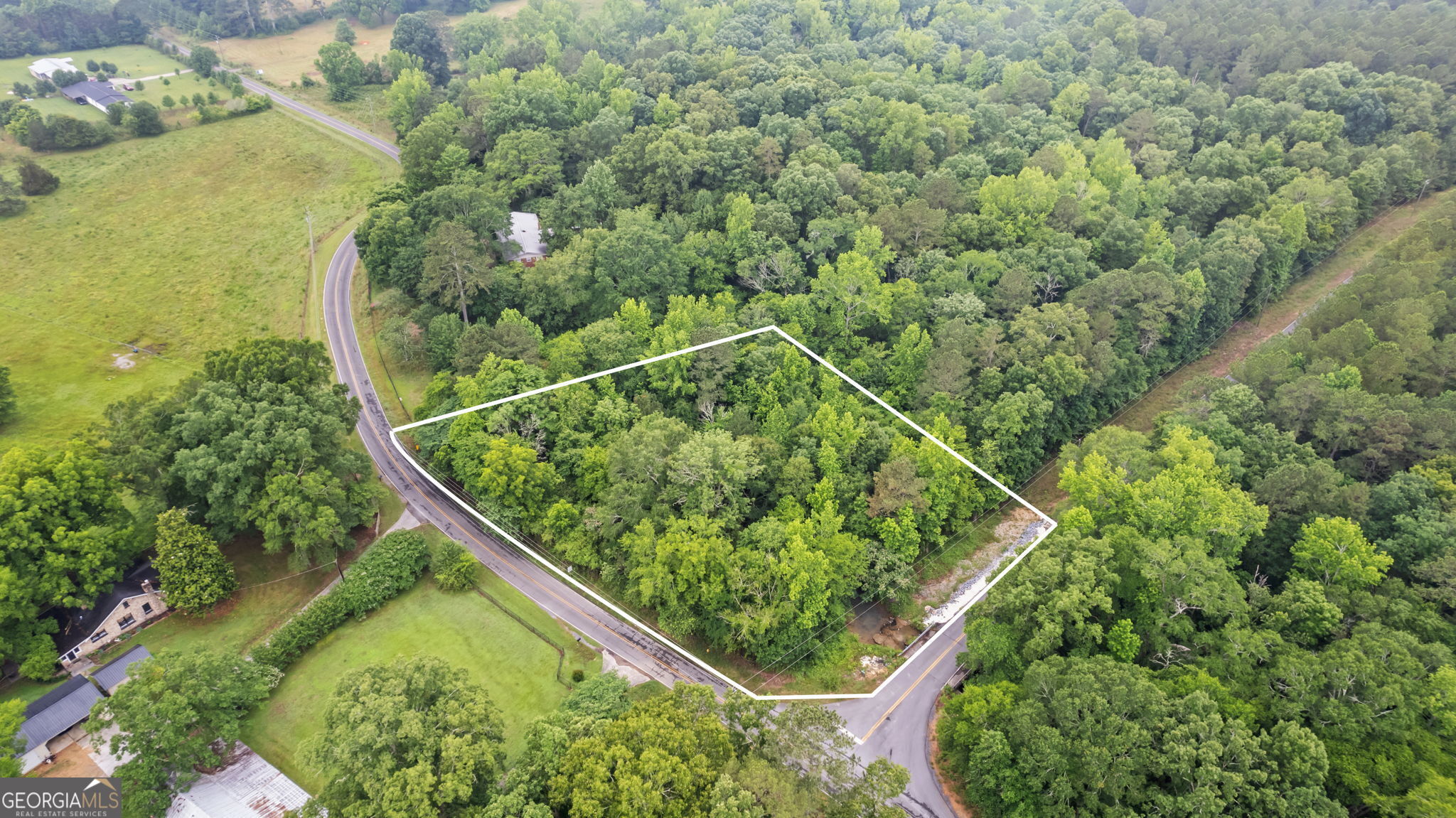 0 Mcclain Road Kingston, GA 30145 - Photo 4 of 6 an aerial view of a garden