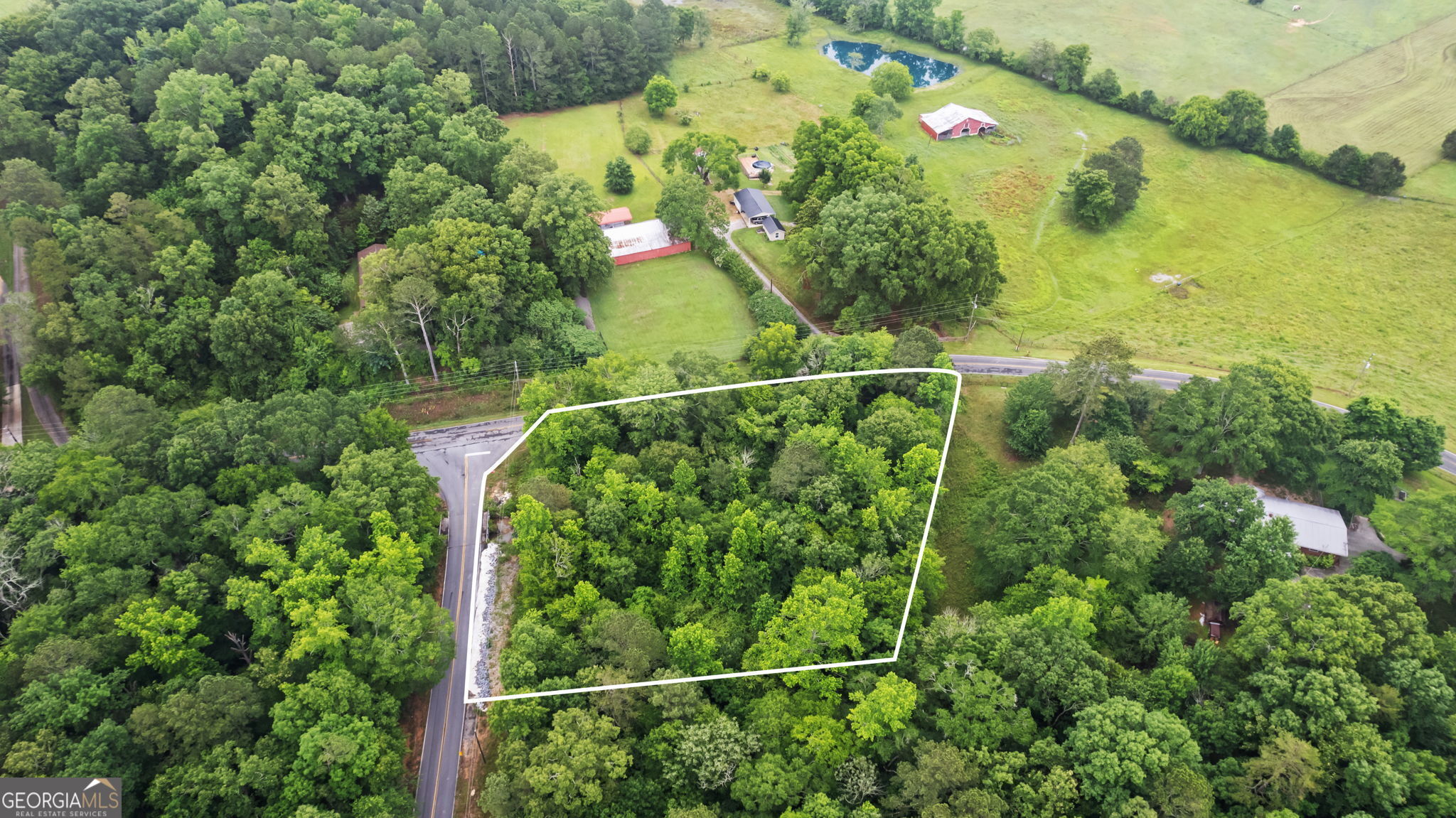0 Mcclain Road Kingston, GA 30145 - Photo 6 of 6 a view of a yard and deck