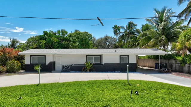 a view of a garden with an outdoor space