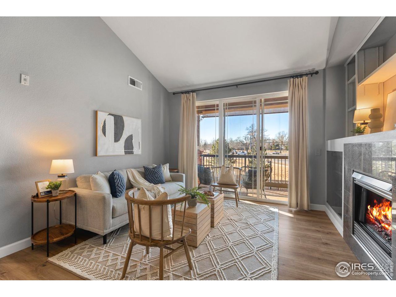 2133 Krisron Road, Unit D208 Fort Collins, CO 80525 - Photo 4 of 35 Cozy Fireplace right in your living room!