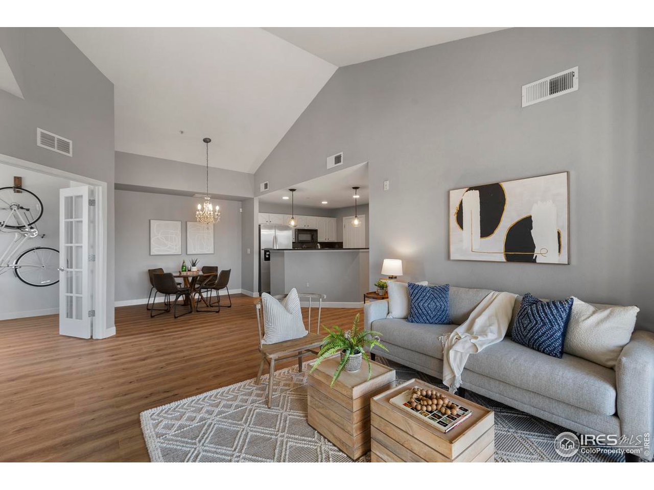 2133 Krisron Road, Unit D208 Fort Collins, CO 80525 - Photo 8 of 35 Vaulted Ceilings