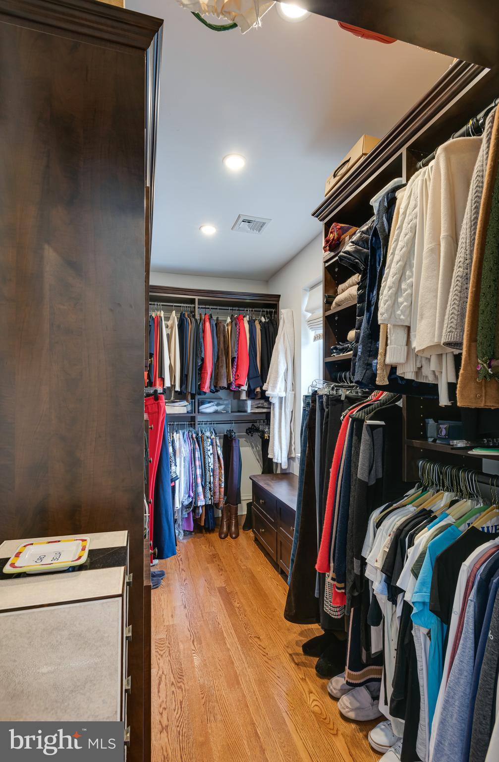 620 North Spring Mill Road Villanova, PA 19085 - Photo 52 of 118 a view of walk in closet with clothes and shoes
