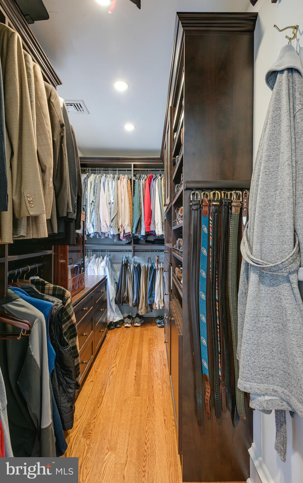 620 North Spring Mill Road Villanova, PA 19085 - Photo 53 of 118 a view of walk in closet with clothes and shoes