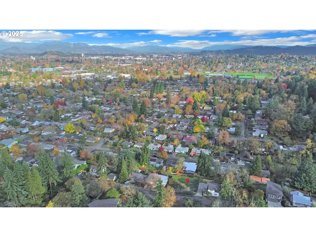 a view of city and mountain