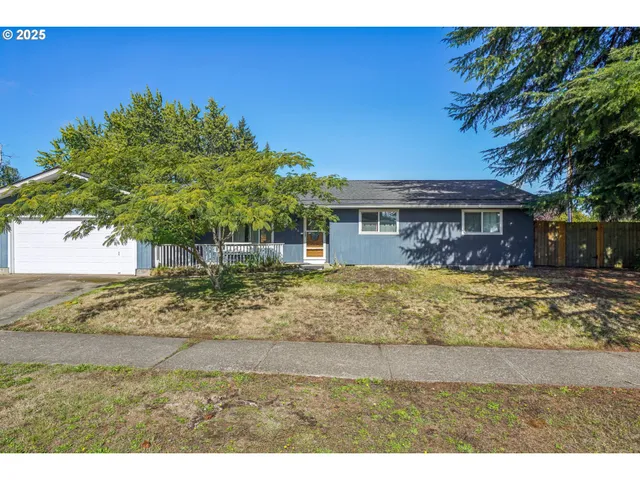 a view of house with outdoor space