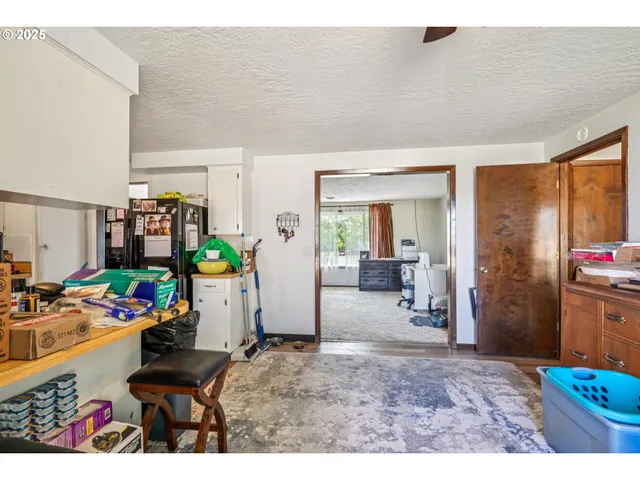 a living room filled with furniture