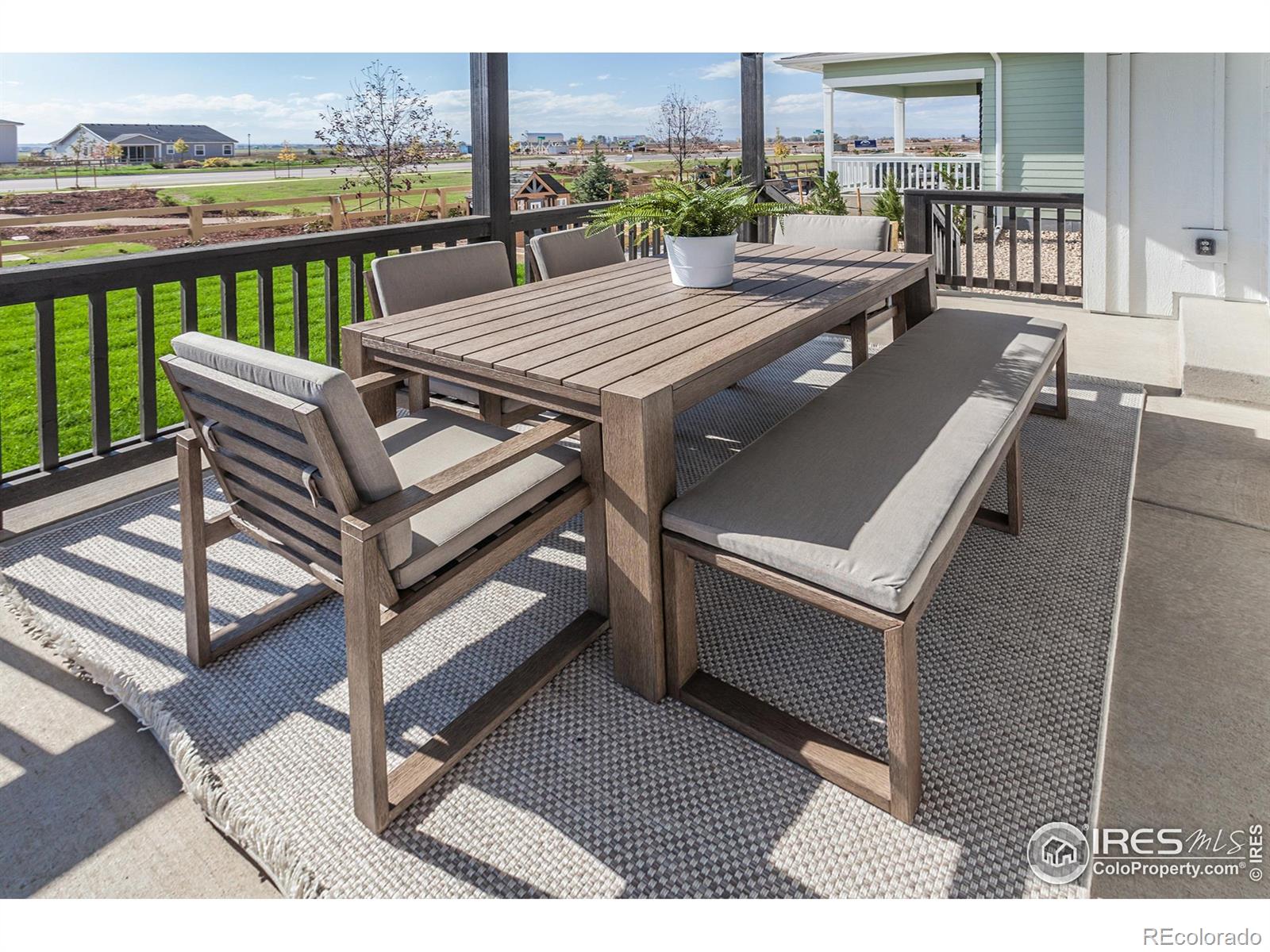 6079 Red Barn Road Fort Collins, CO 80528 - Photo 38 of 41 a view of a terrace with furniture