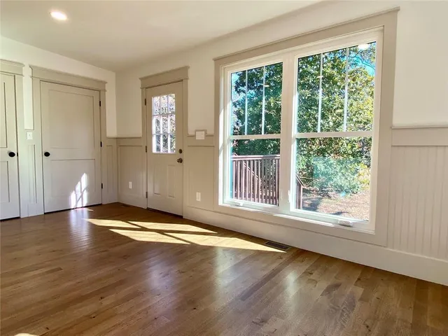 a bathroom with a sink and a shower
