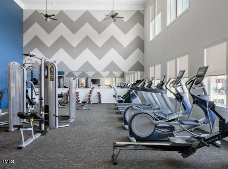 342 Amber Acorn Avenue Raleigh, NC 27603 - Photo 29 of 34 fitness room1