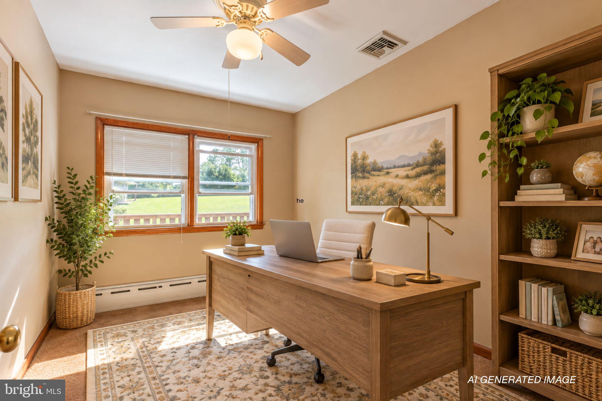 1404 Highpoint Road Coopersburg, PA 18036 - Photo 24 of 86 Bedroom 2/Office (AI staged)