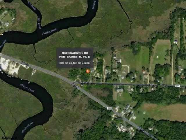 an aerial view of a golf course