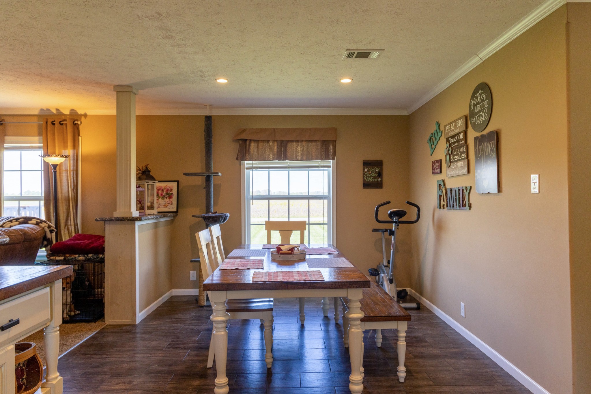 783 White Road Portland, TN 37148 - Photo 5 of 20 a view of a dining room with furniture window and wooden floor