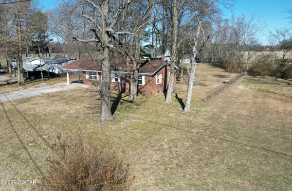 a view of outdoor space with seating