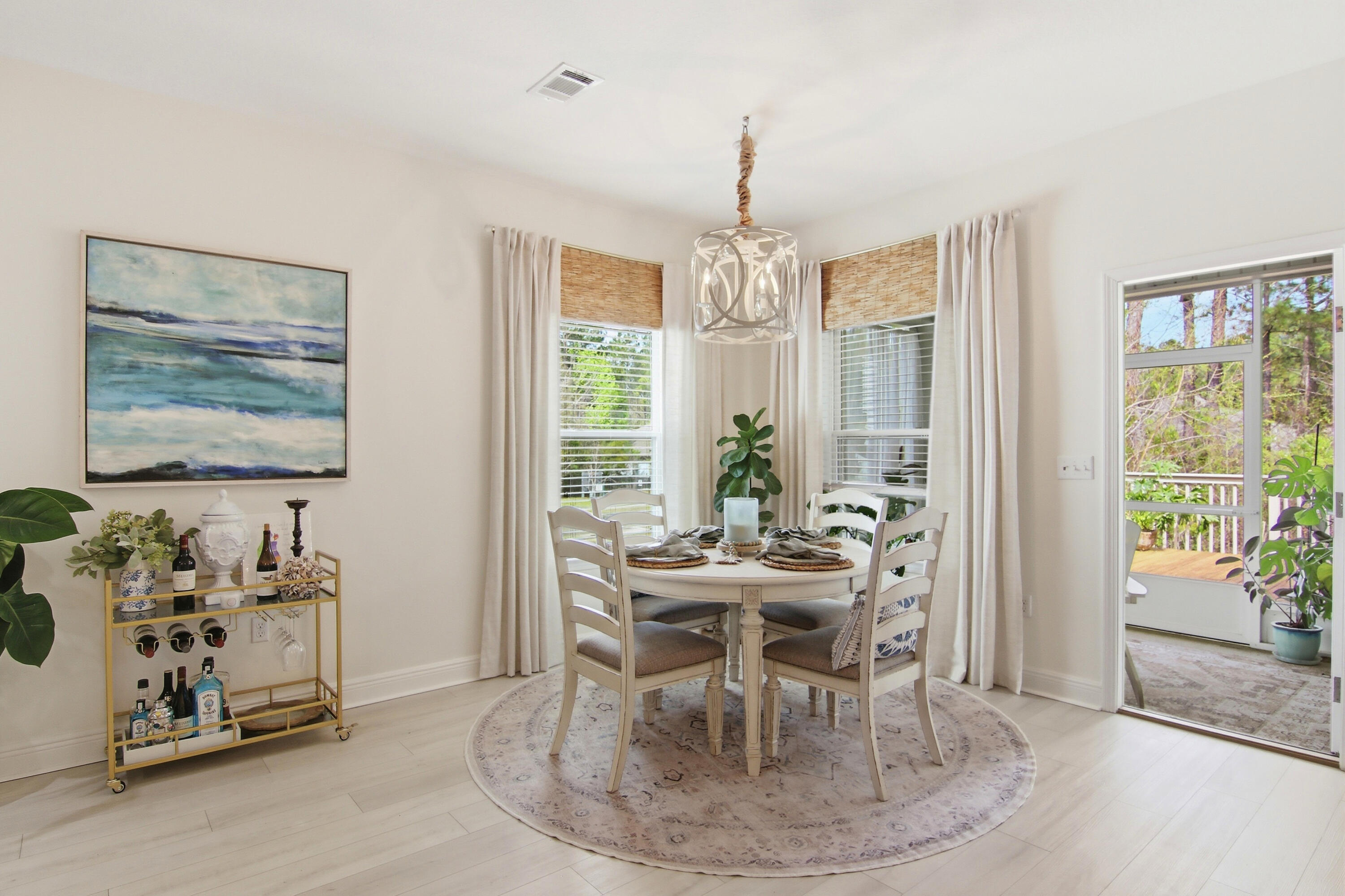 169 Marsh Landing North Freeport, FL 32439 - Photo 14 of 44 a view of a dining room with furniture window and outside view