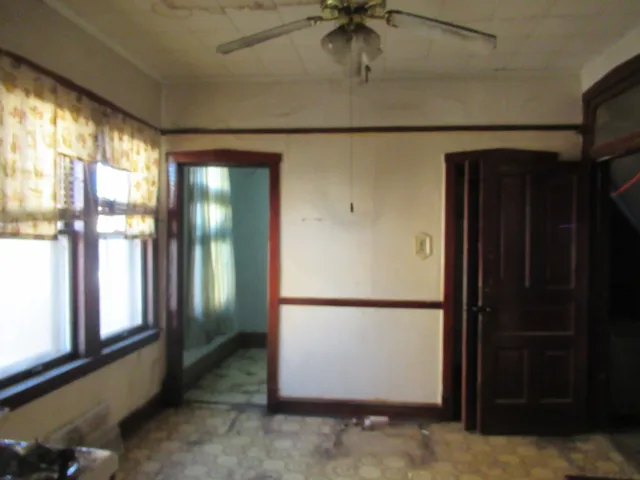 a small space with a window