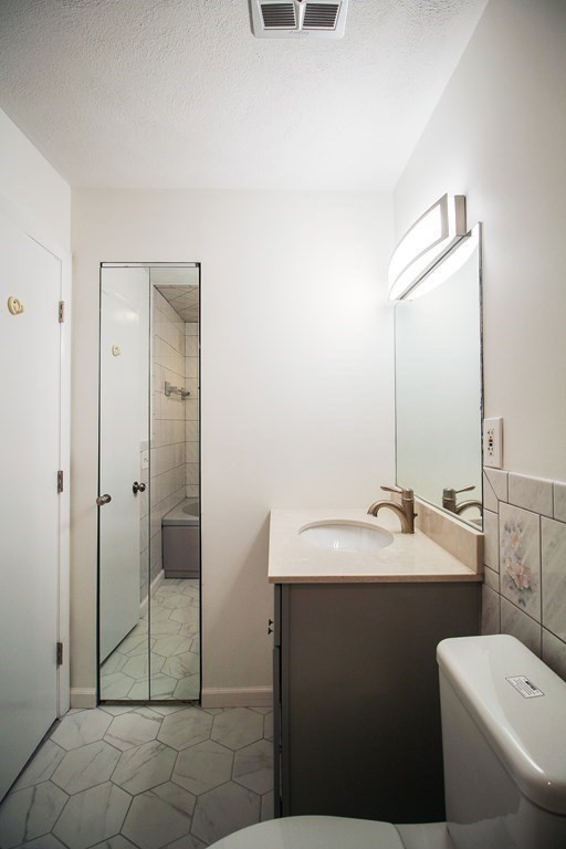 272 Albion Street, Unit 23 Wakefield, MA 01880 - Photo 18 of 33 a bathroom with a sink a toilet and mirror
