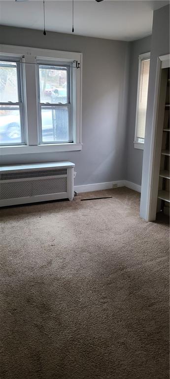 206 Brighton Road Pittsburgh, PA 15202 - Photo 5 of 20 an empty room with a fireplace and windows