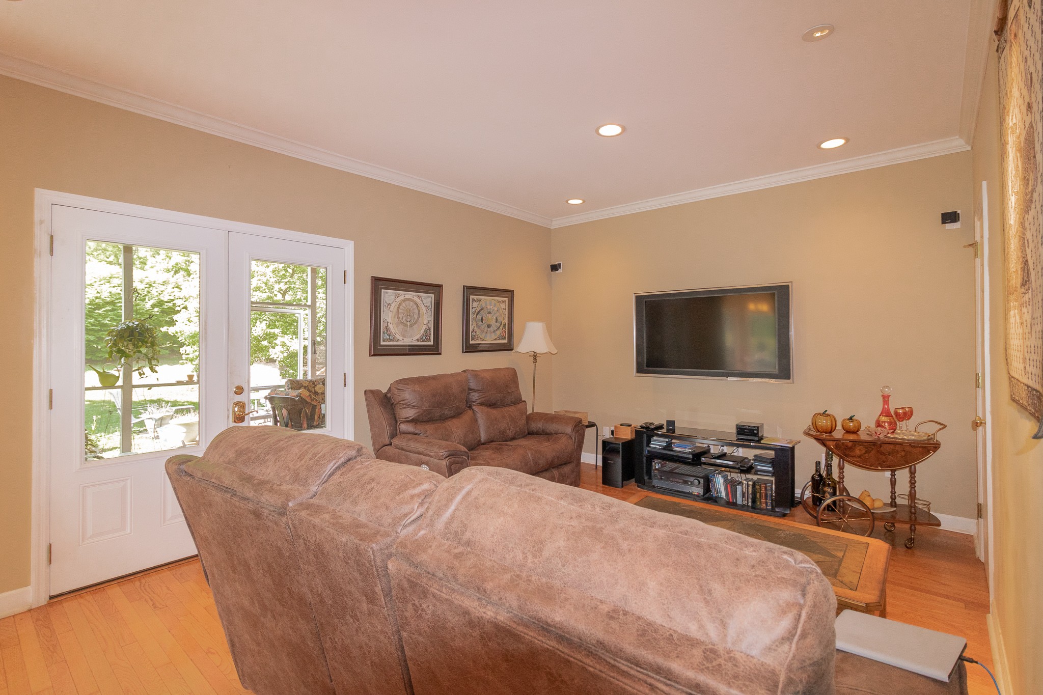 2654 Henry Gower Road Pleasant View, TN 37146 - Photo 14 of 49 a bedroom with furniture and a flat screen tv