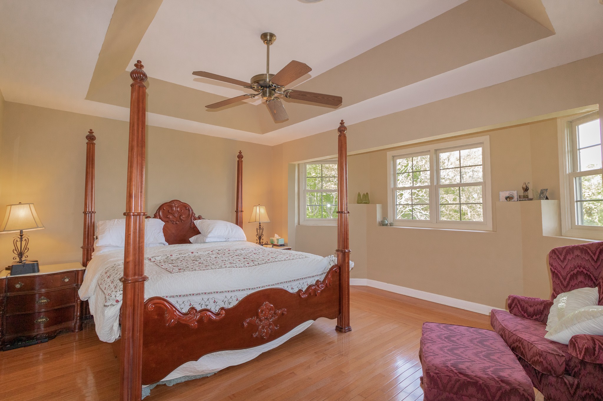 2654 Henry Gower Road Pleasant View, TN 37146 - Photo 33 of 49 a bedroom with a bed and wooden floor
