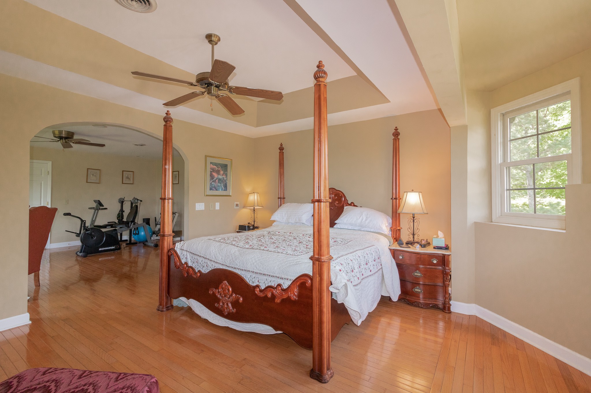 2654 Henry Gower Road Pleasant View, TN 37146 - Photo 34 of 49 a bed room with a bed mirror and a window