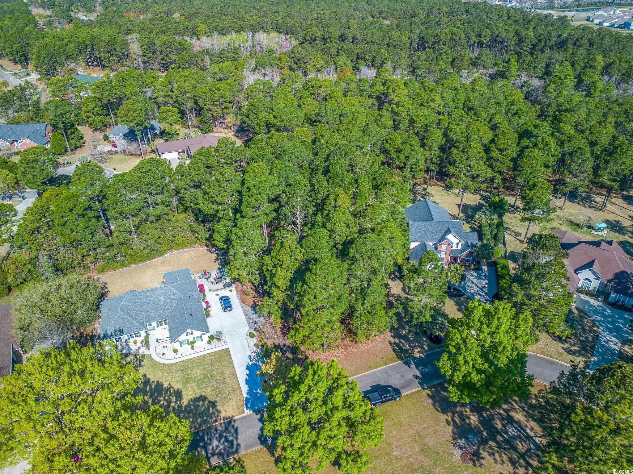 4374 Winged Foot Court Myrtle Beach, SC 29579 - Photo 8 of 25 Aerial overview of property's location featuring nearby suburban area