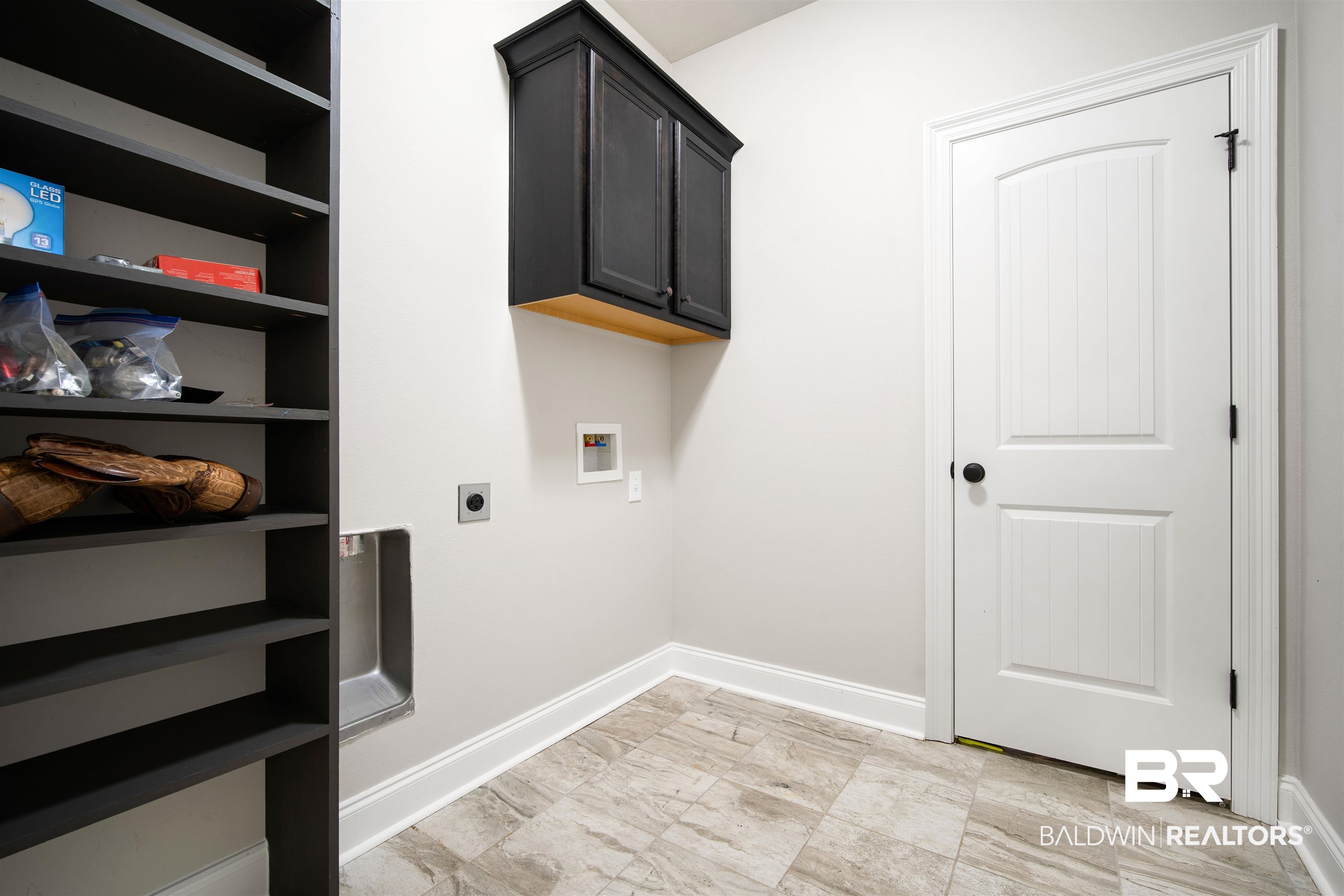 9924 Dunleith Loop Daphne, AL 36526 - Photo 29 of 33 Washroom featuring baseboards, hookup for a washing machine, and hookup for an electric dryer
