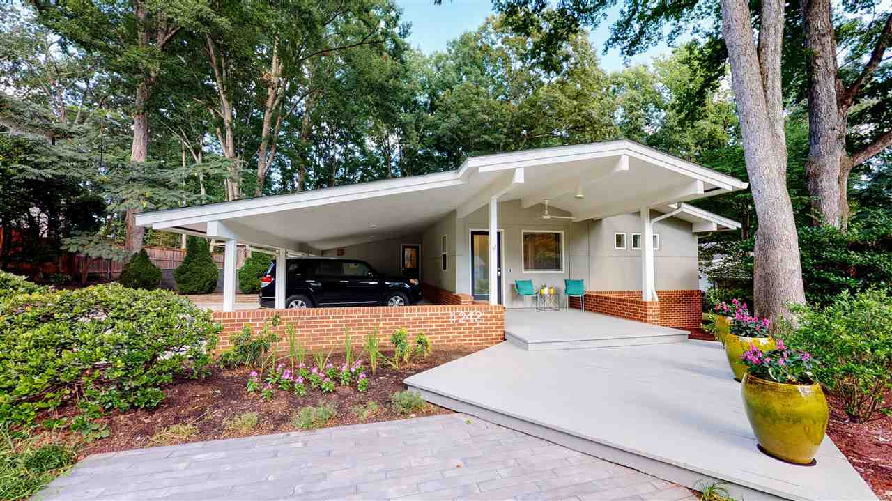 4212 Windsor Place Raleigh, NC 27609 - Photo 1 of 30 Mid Century Cool with a welcoming entry