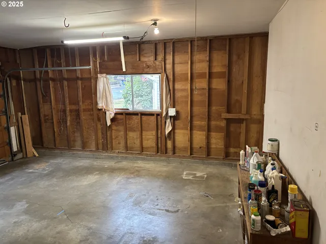 a view of storage and utility room