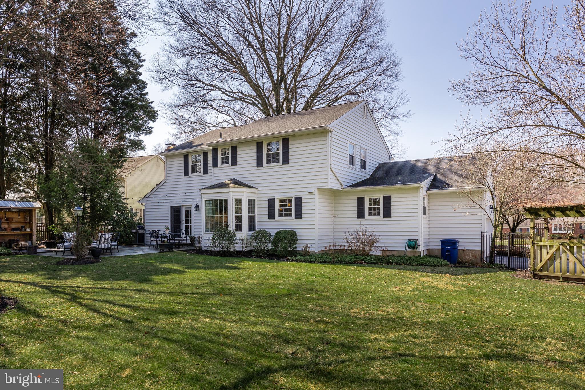 133 Ramblewood Road Moorestown, NJ 08057 - Photo 42 of 50 Rear view of home