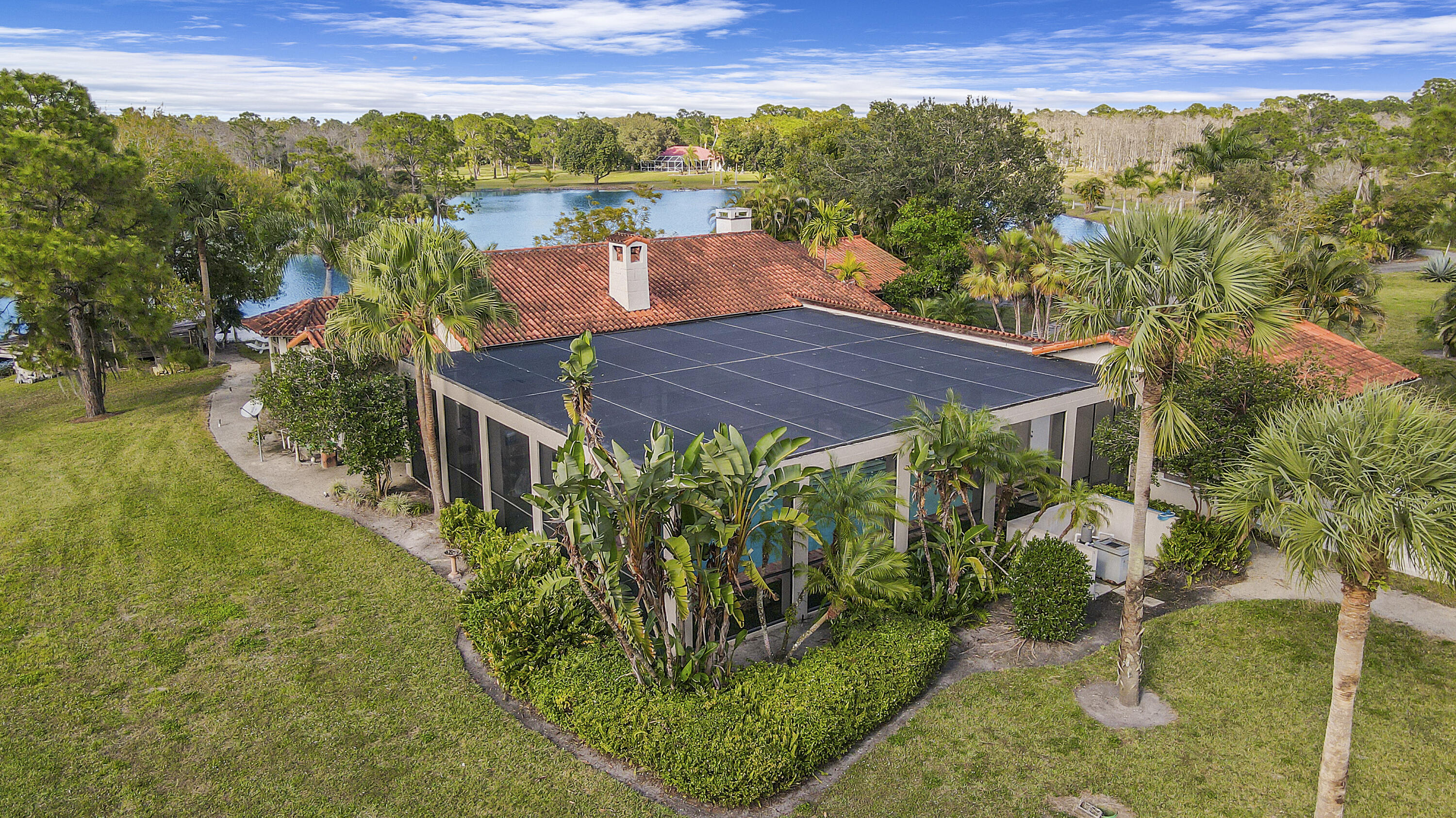 19900-addl Southeast Mack Dairy Road Jupiter, FL 33478 - Photo 24 of 50 Aerial- pool