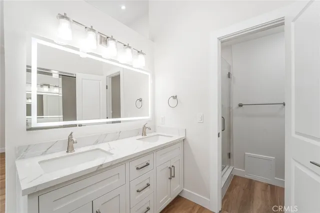 a view of a porch and garden