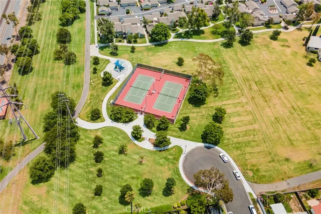 an aerial view of lake residential house with outdoor space