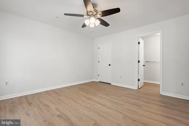 wooden floor in an empty room
