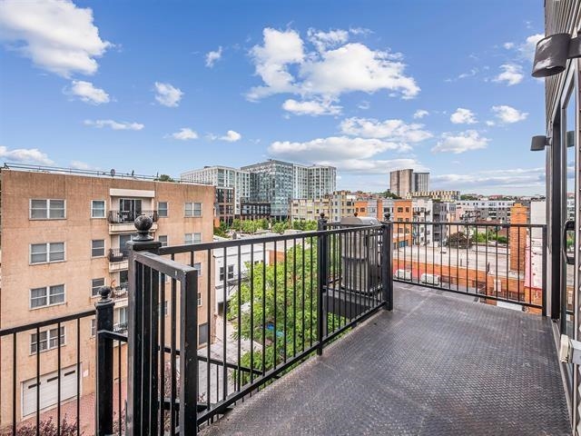618 Madison Street, Unit 4 Hoboken, NJ 07030 - Photo 19 of 27 a view of city from balcony