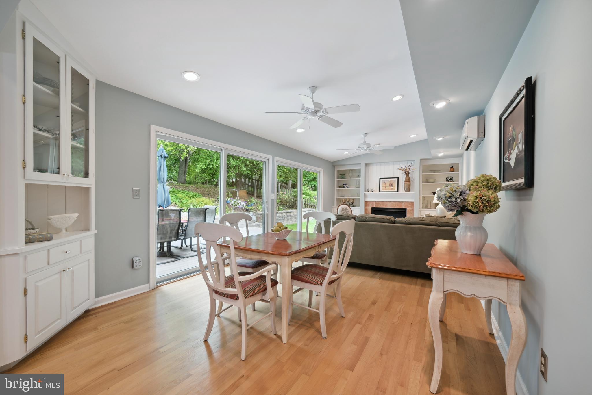 16 Fieldston Road West Windsor, NJ 08550 - Photo 13 of 34 a view of a dining room with furniture window and wooden floor