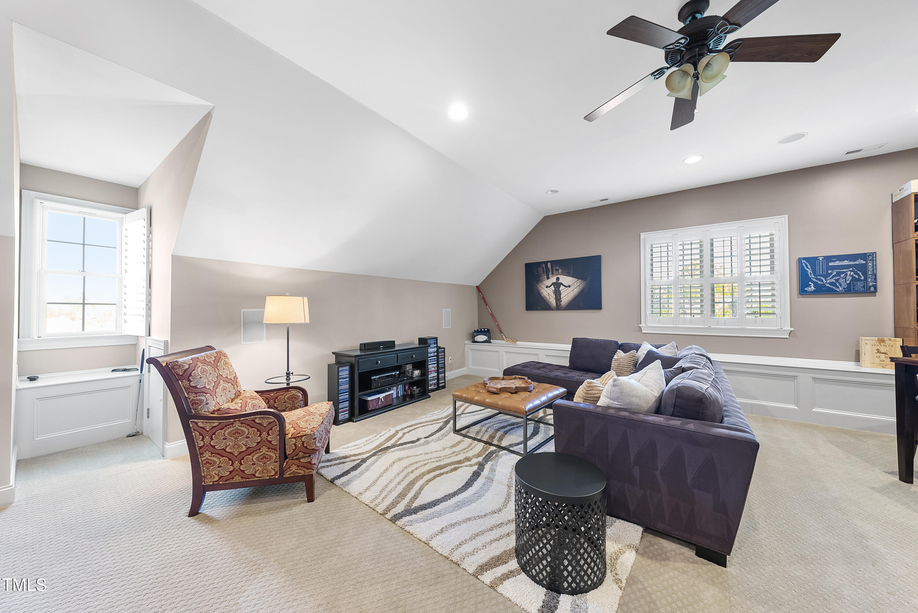 3619 Forward Way Raleigh, NC 27614 - Photo 53 of 62 Spacious seating area ready to watch your favorite sporting events