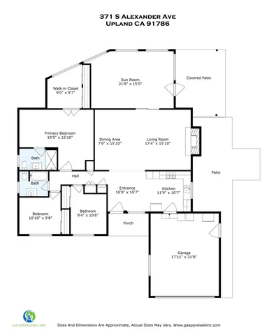 $738,000 | 371 South Alexander Avenue, Upland, CA 91786