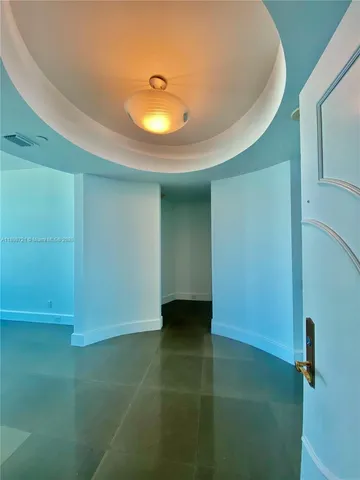 a view of livingroom with kitchen