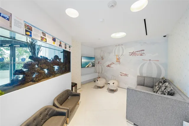 a view of a building with a street