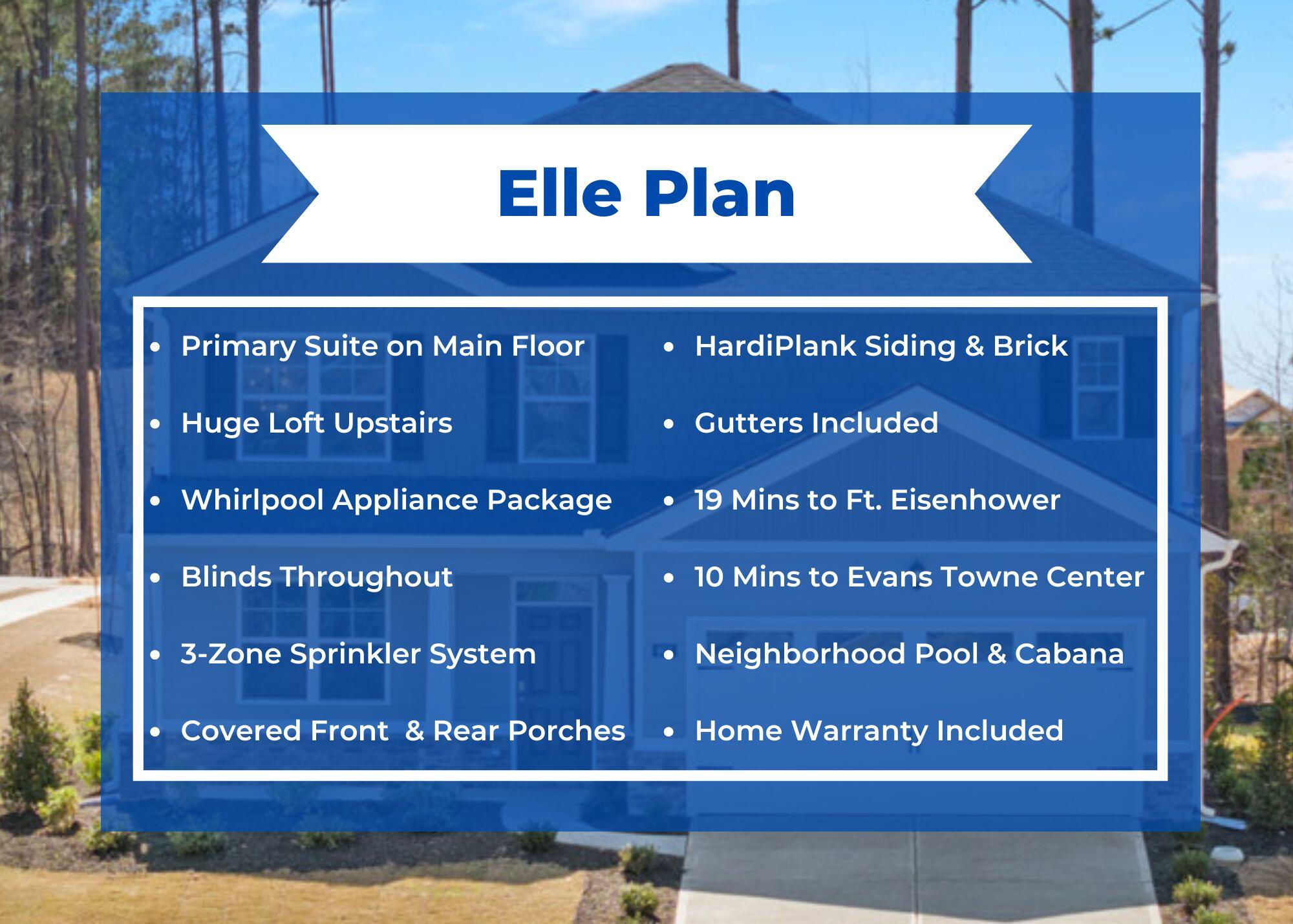 349 Streamsong Road Evans, GA 30809 - Photo 2 of 62 Elle Features