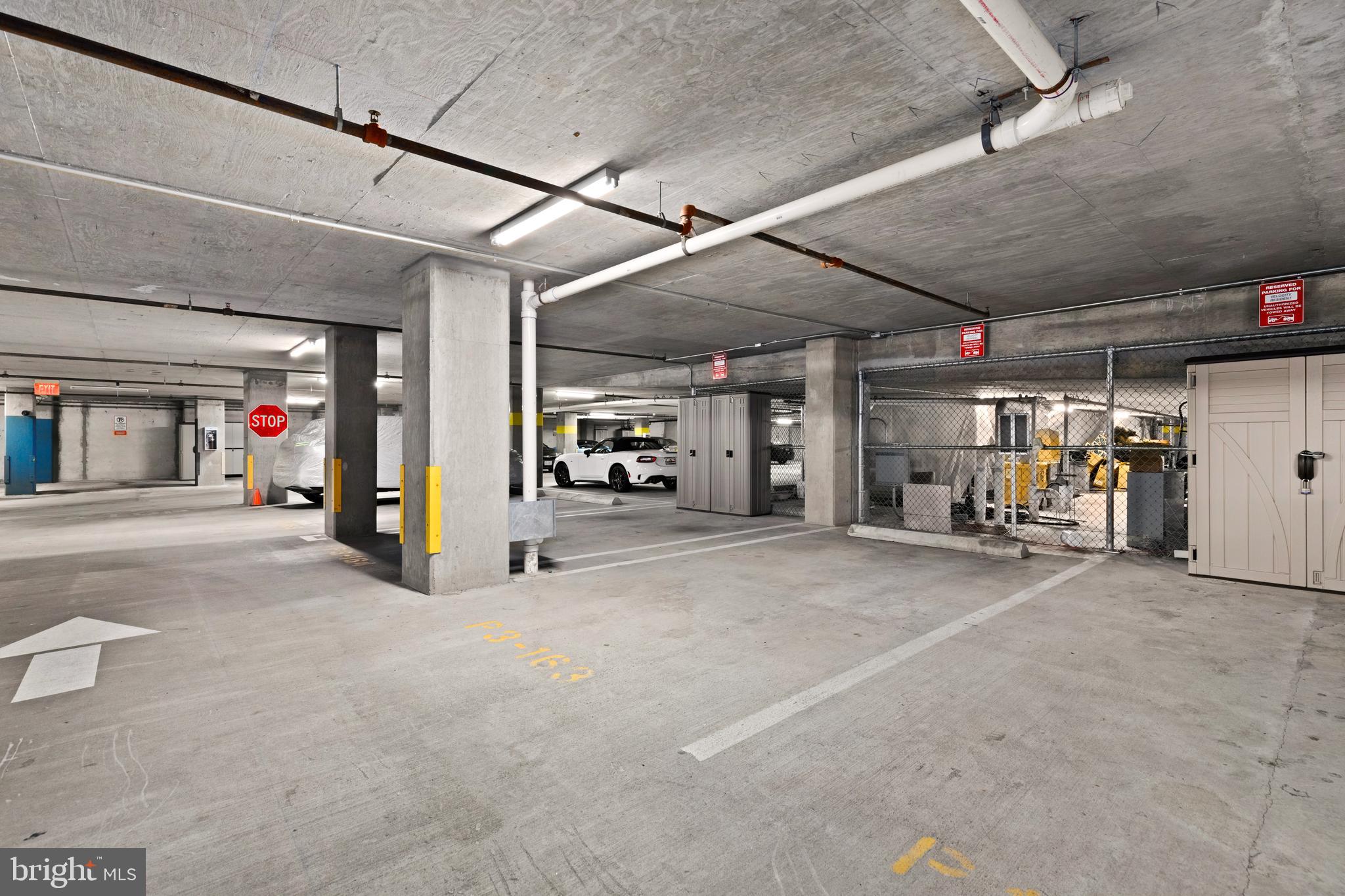 1025 First Street Southeast, Unit 611 Washington, DC 20003 - Photo 28 of 32 a view of the garage