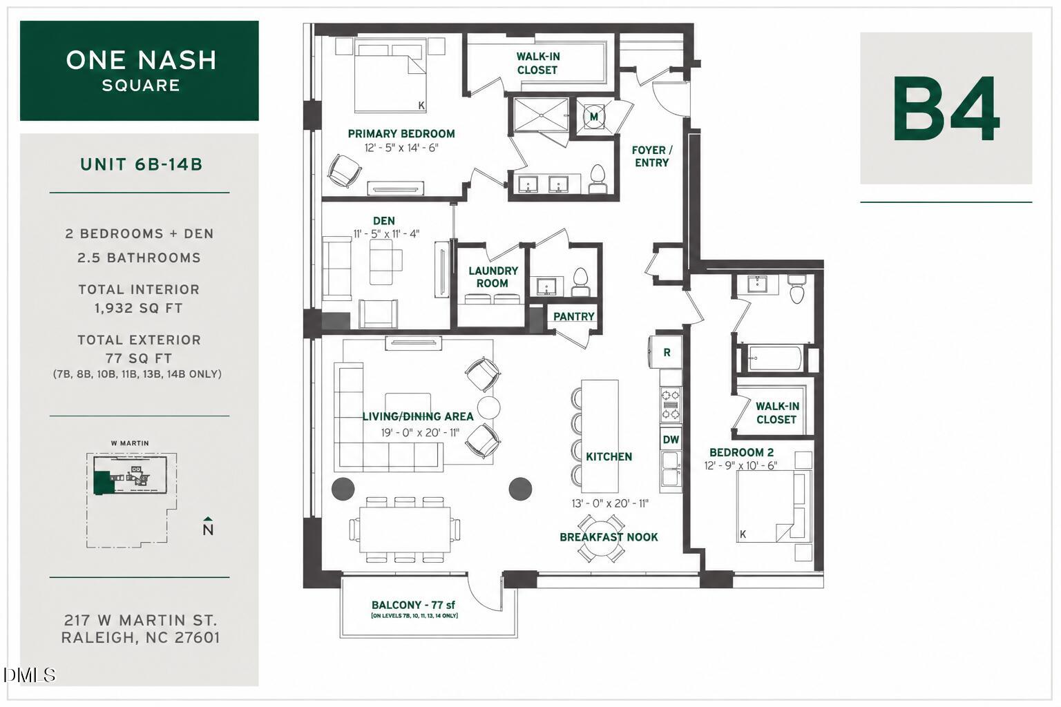 217 West Martin Street, Unit 9B Raleigh, NC 27601 - Photo 10 of 11