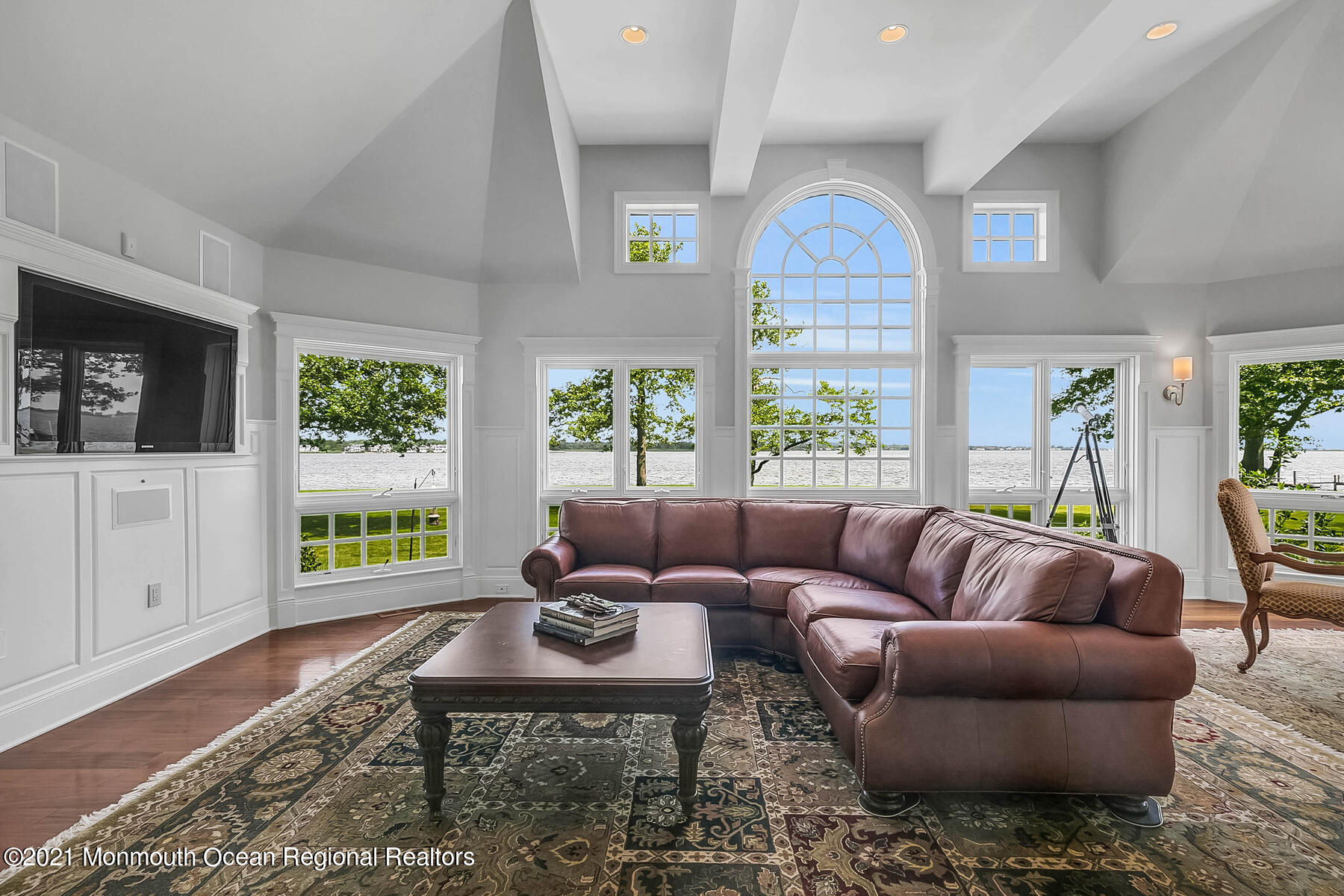 100 Goose Neck Point Road Oceanport, NJ 07757 - Photo 9 of 49 a living room with furniture and wooden floor