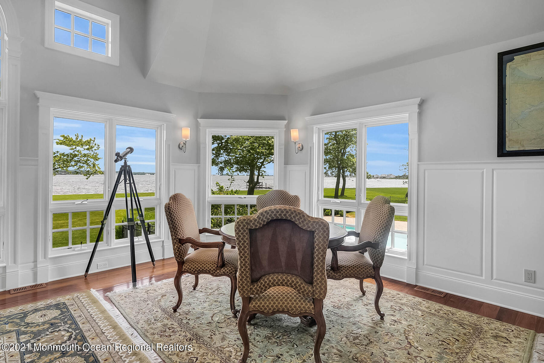 100 Goose Neck Point Road Oceanport, NJ 07757 - Photo 10 of 49 a living room with furniture and a wooden floor