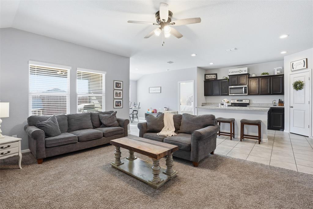 816 Durango Lane Cleburne, TX 76033 - Photo 6 of 16 a living room with furniture kitchen view and a window