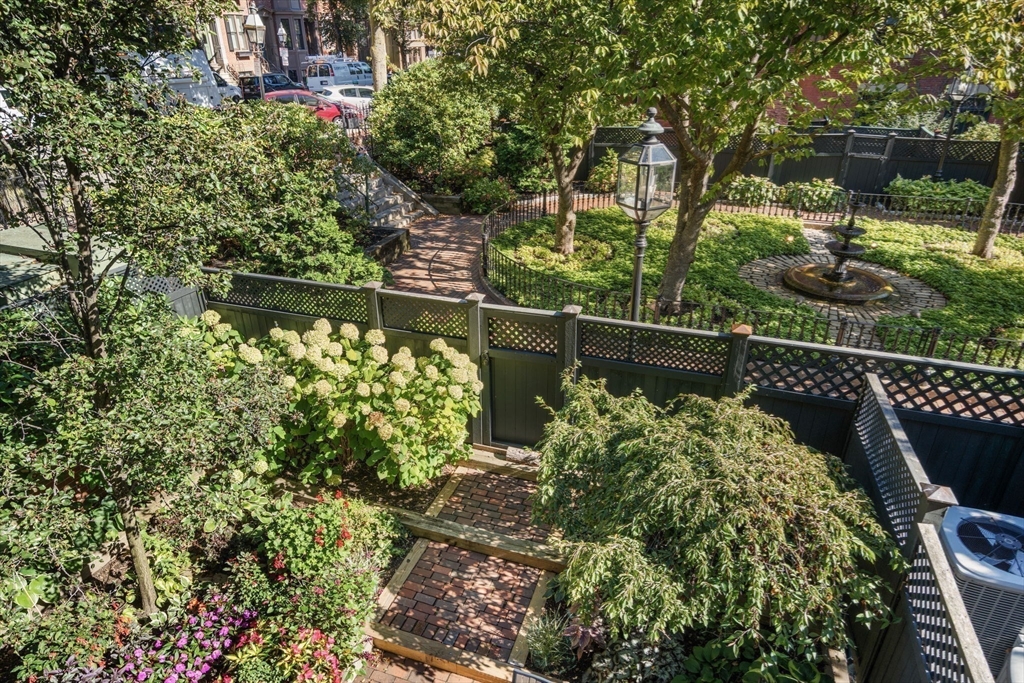150 Appleton Street, Unit 2A Boston, MA 02116 - Photo 17 of 24 a view of a garden with wooden floor