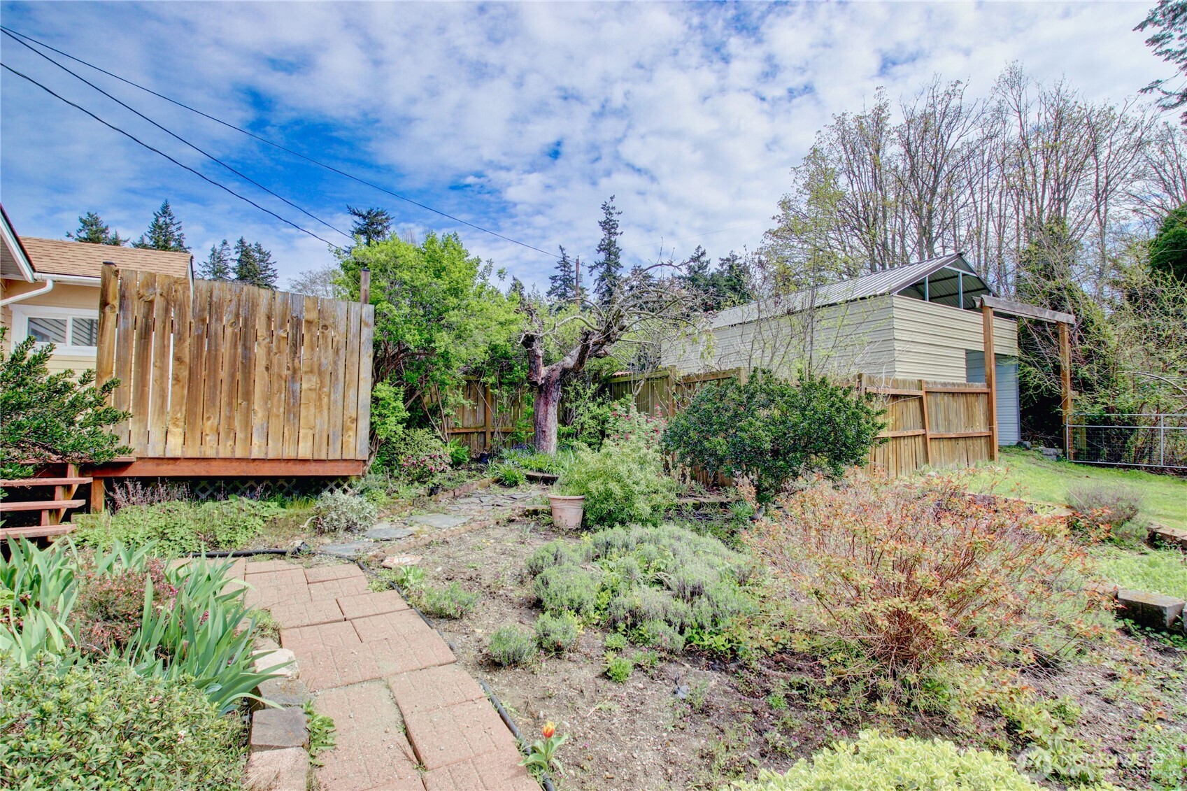 818 Serene View Road Camano Island, WA 98282 - Photo 6 of 39 a backyard of a house with lots of green space